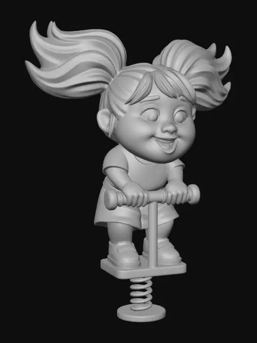 3D model for Giggles on a Spring Ride