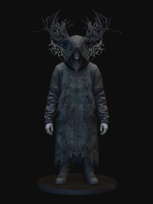 3D model for Antlered Sentinel