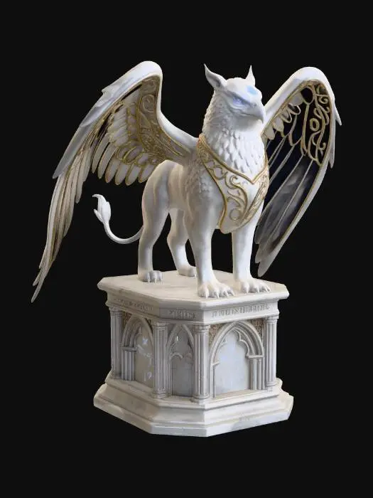 3D model for Marble Griffin artifact