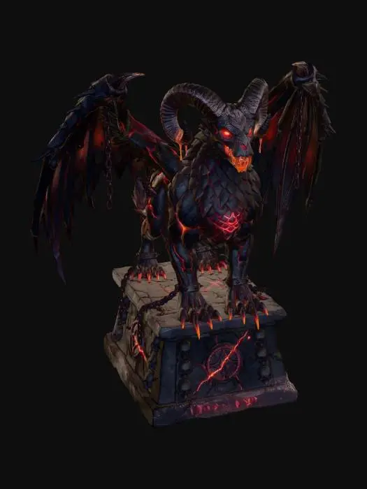 3D model for Demonic Griffin