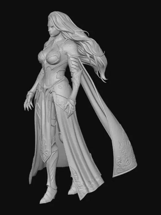 3D model for Crimson Arcane Enchantress