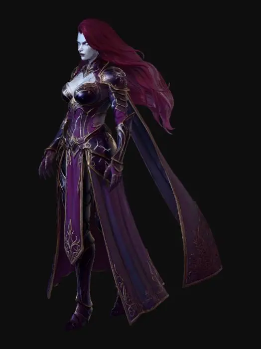 3D model for Crimson Arcane Enchantress