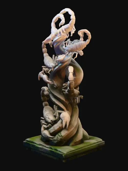 3D model for Ancestral Scorpion Totem