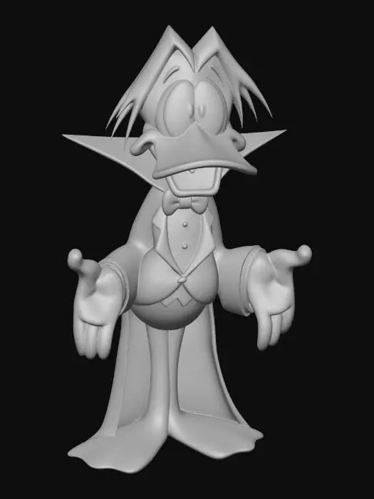3D model for Count Duckula
