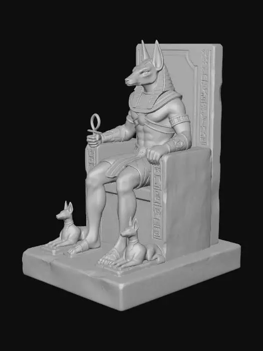 3D model for Throne of Anubis