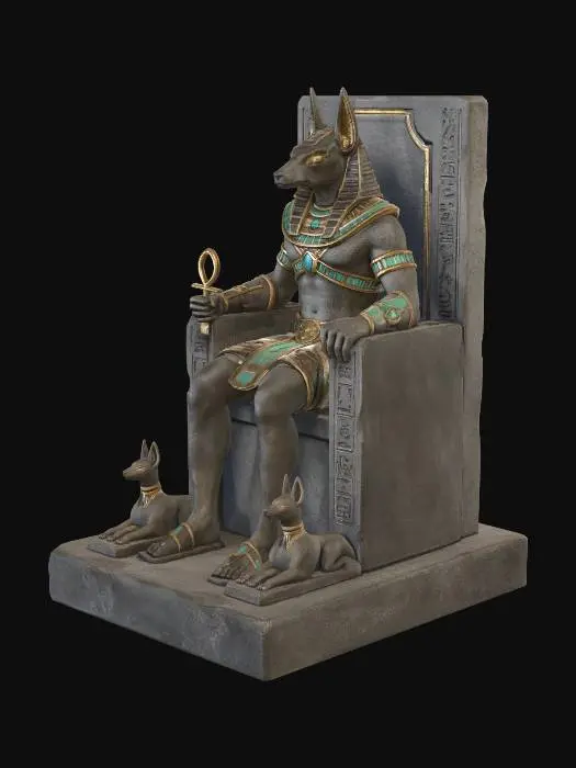 3D model for Throne of Anubis