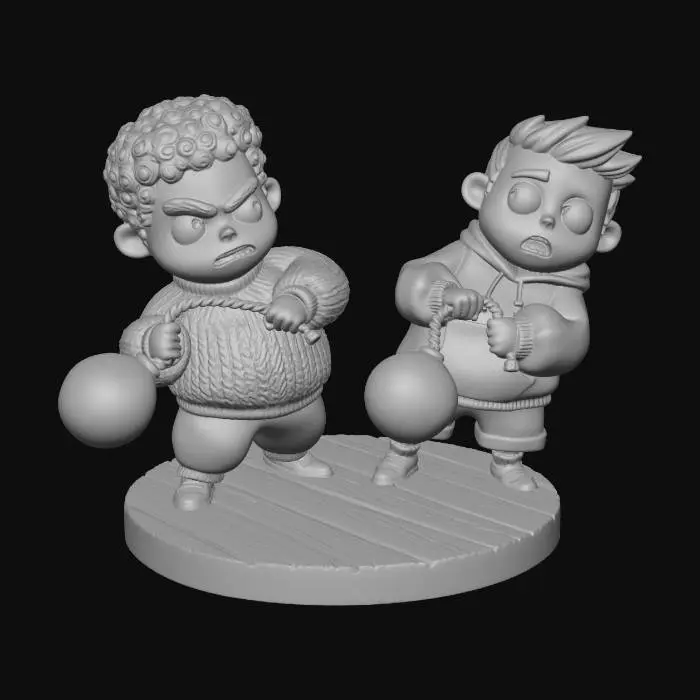 3D model for Rope Ball Duel