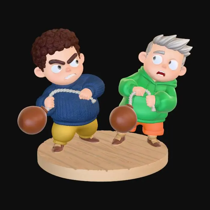 3D model for Rope Ball Duel