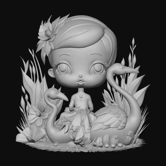 3D model for Flamingo Dream