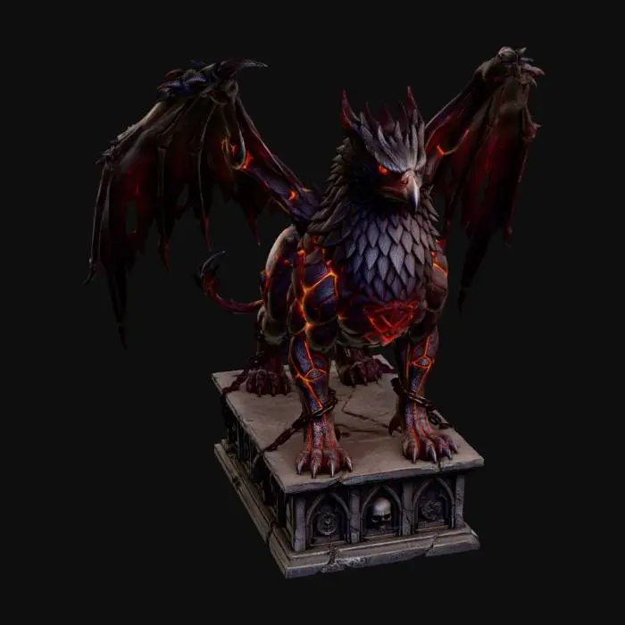 3D model for Hellbound Griffin