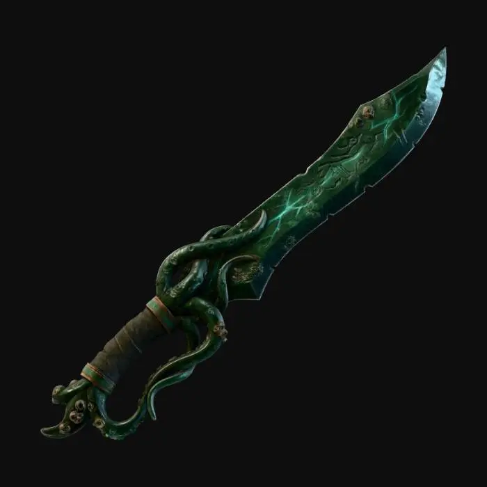 3D model for Verdant Kraken Dagger