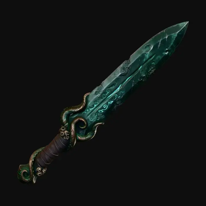 3D model for Verdant Sigil Dagger