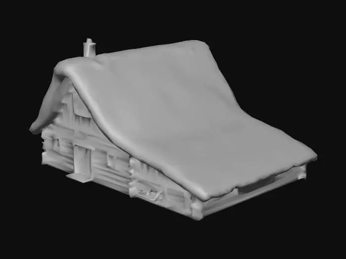 3D model for Early Middle Ages