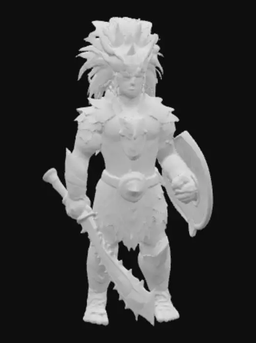 3D model for Tiamat-Aztec