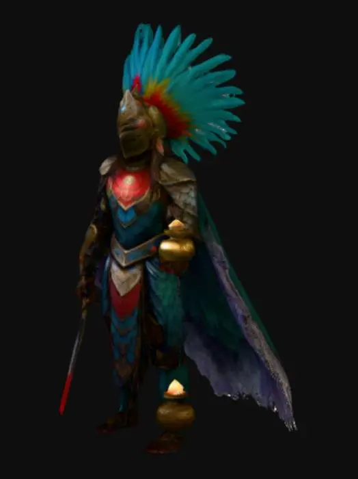 3D model for Guardian of Sacred Flames