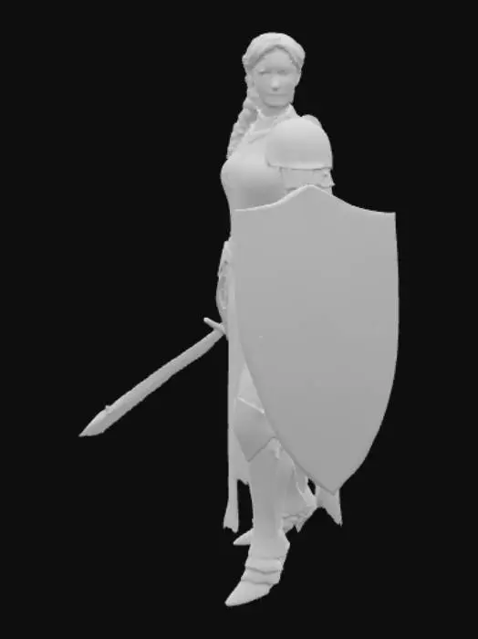 3D model for Valor and Roses