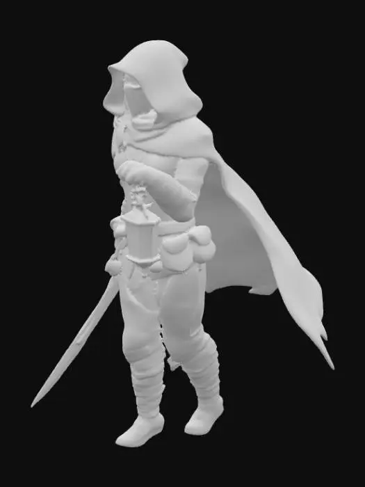 3D model for Midnight Vigil