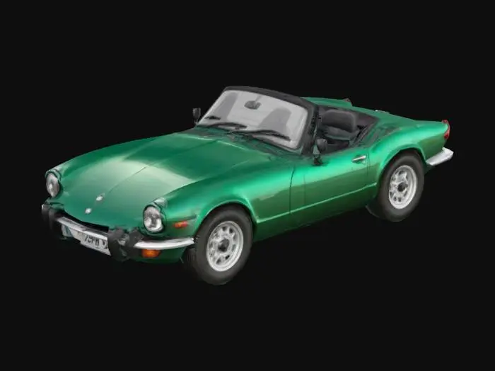 3D model for 
triumph spitfire mk iv