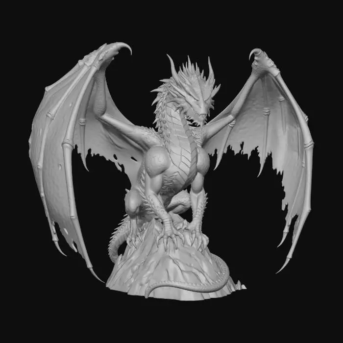 3D model for Embercrest Dragon