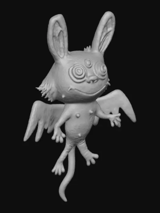 3D model for Winged Creature Whimsy