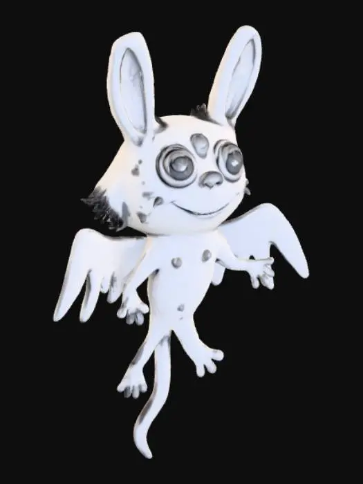 3D model for Winged Creature Whimsy