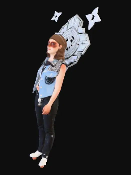 3D model for Luminescent Rebellion