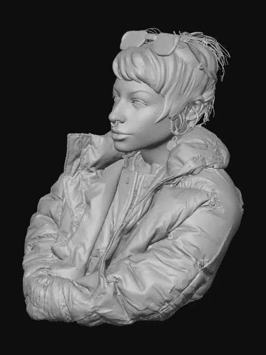 3D model for Shimmering Style