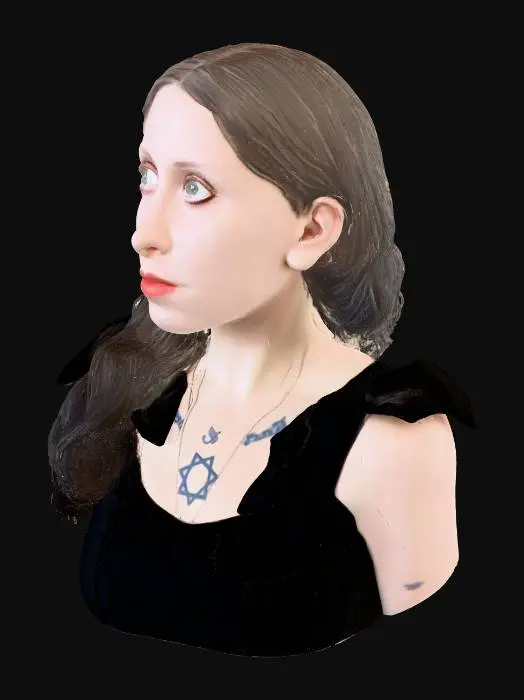 3D model for Enigmatic Gaze