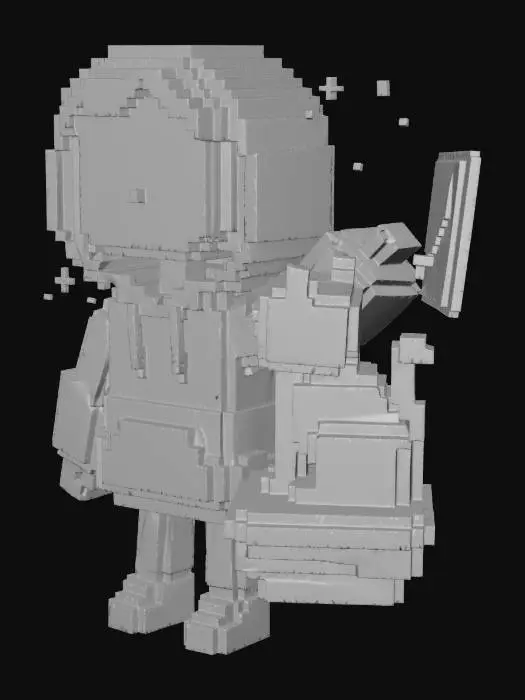 3D model for Pixel Adventure