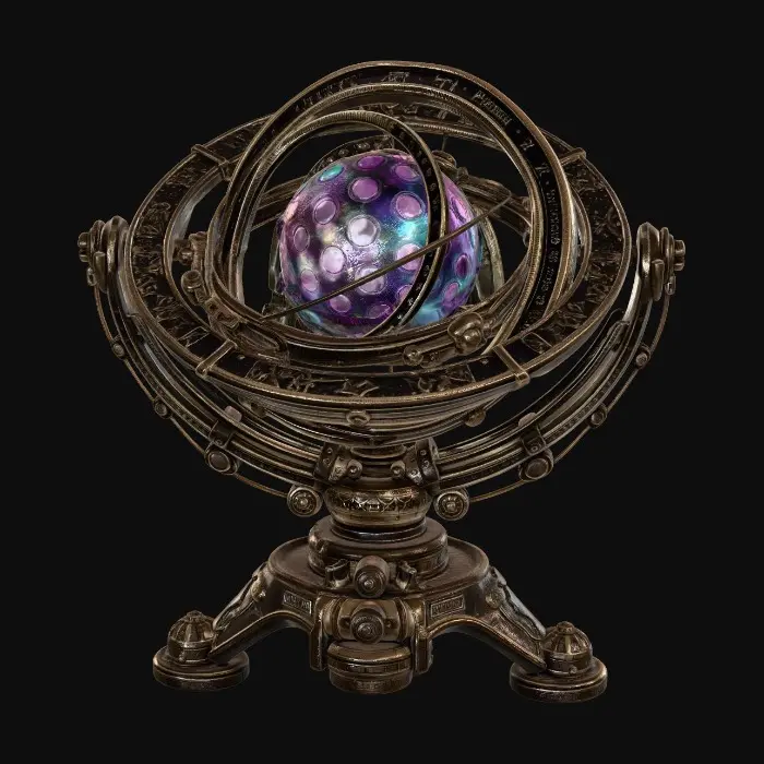 3D model for Celestial Armillary