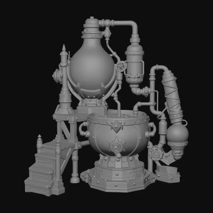 3D model for Verdant Transmutation Engine
