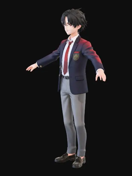 3D model for Electric Aura in the Hallway