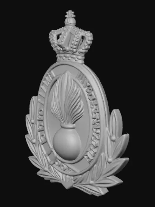 3D model for Koninklijke Marechaussee Emblem