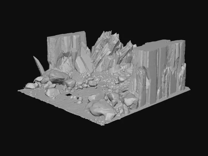 3D model for Mountainous Passage