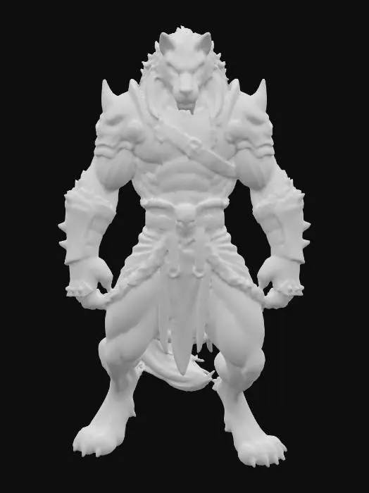 3D model for Moonlit Guardian