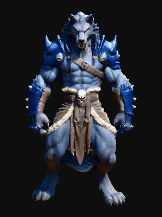 3D model for Moonlit Guardian