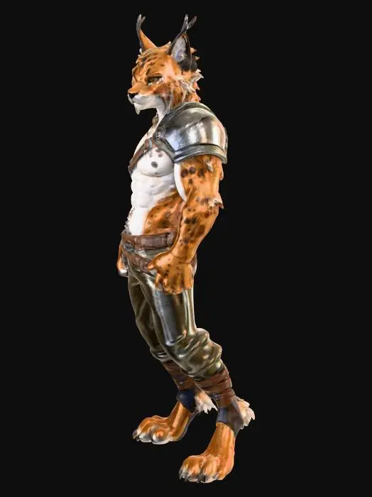 3D model for Lynx Warrior