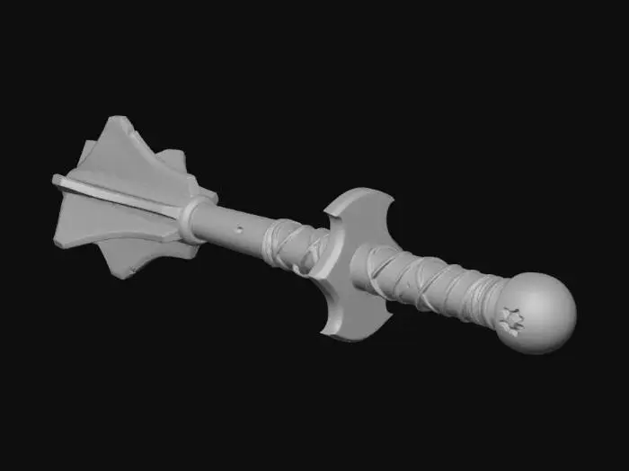 3D model for Rusty Mace