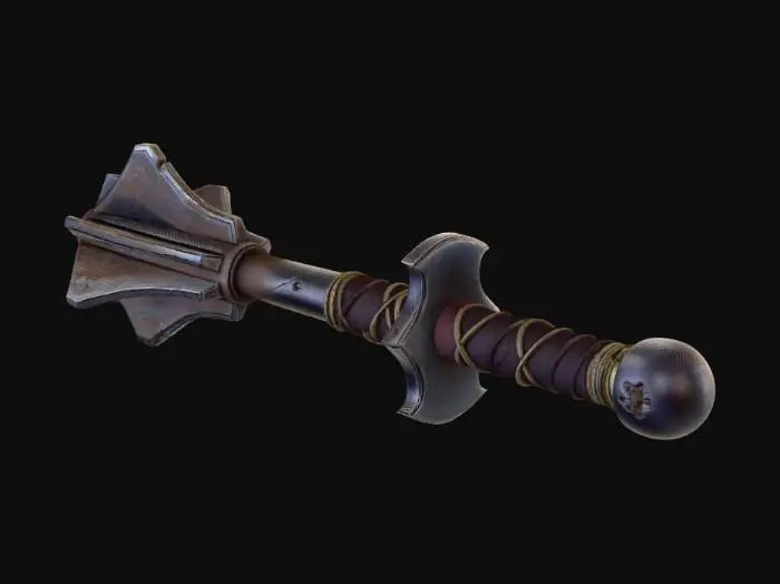 3D model for Rusty Mace
