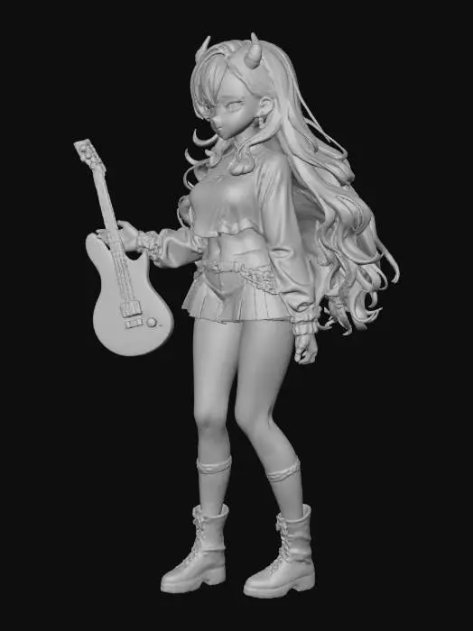 3D model for Rockstar Devil Girl