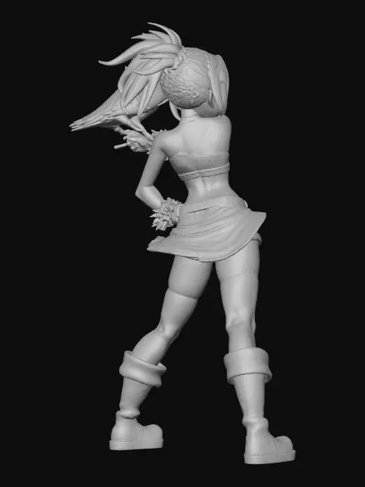 3D model for Fierce Companion