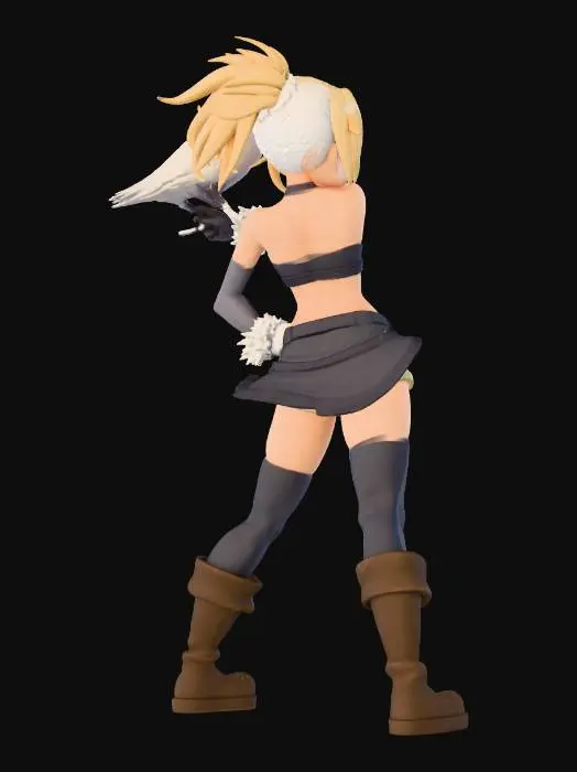 3D model for Fierce Companion