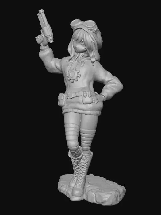 3D model for Steampunk Adventure