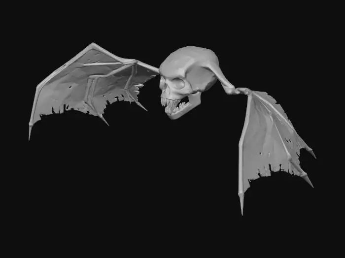 3D model for Skull Bat Apparition