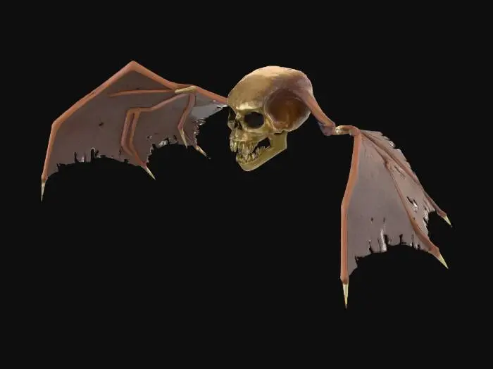 3D model for Skull Bat Apparition