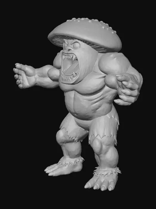 3D model for Mushroom Ogre