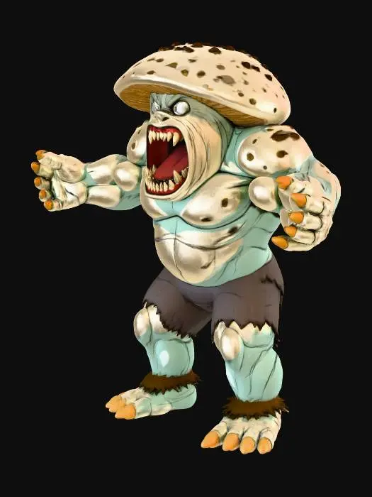 3D model for Mushroom Ogre