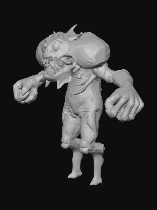 3D model for Monstrous Colossus