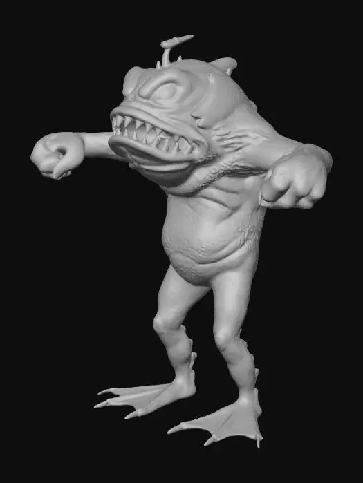 3D model for Angler Warrior