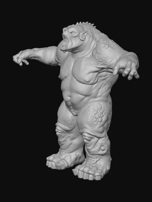 3D model for Troll Rampage